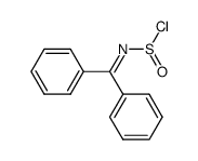 N-(chlorosulfinyl)diphenylketimine Structure