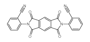 2-[2-(2-cyanophenyl)-1,3,5,7-tetraoxopyrrolo[3,4-f]isoindol-6-yl]benzonitrile结构式