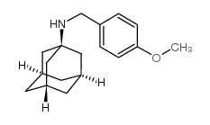 ADAMANTAN-1-YL-(4-METHOXY-BENZYL)-AMINE结构式