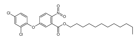 dodecyl 5-(2,4-dichlorophenoxy)-2-nitrobenzoate结构式