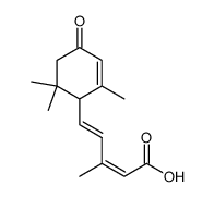 (+/-)-1'-deoxyabscisic acid Structure