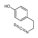 4-(2-isothiocyanatoethyl)phenol Structure