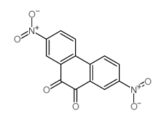 2,7-dinitrophenanthrene-9,10-dione Structure