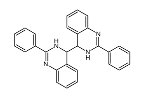 2-phenyl-4-(2-phenyl-1,4-dihydroquinazolin-4-yl)-1,4-dihydroquinazoline Structure