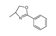 (4S)-4-methyl-2-phenyl-4,5-dihydro-1,3-oxazole结构式