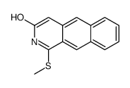1-methylsulfanyl-2H-benzo[g]isoquinolin-3-one Structure