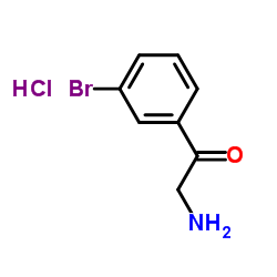 2-Amino-3'-bromoacetophenone hydrochloride Structure