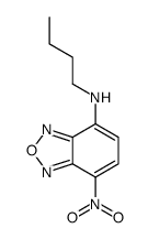 N-butyl-4-nitro-2,1,3-benzoxadiazol-7-amine Structure
