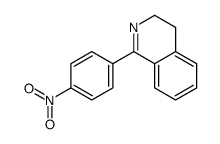 1-(4-nitrophenyl)-3,4-dihydroisoquinoline结构式