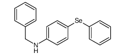 N-benzyl-4-phenylselanylaniline Structure