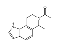 1-(6-methyl-1,6,8,9-tetrahydropyrrolo[2,3-f]isoquinolin-7-yl)ethanone结构式