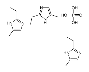 2-ethyl-5-methyl-1H-imidazole,phosphoric acid结构式