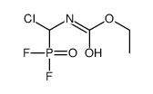 ethyl N-[chloro(difluorophosphoryl)methyl]carbamate结构式