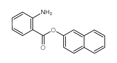 beta-naphthyl anthranilate Structure