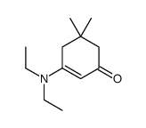 5,5-Dimethyl-3-(diethylamino)-cyclohex-2-en-1-one Structure