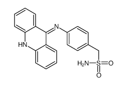 p-(9-Acridinylamino)phenylmethanesulfonamide结构式