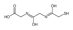 2-[[2-[(2-sulfanylacetyl)amino]acetyl]amino]acetic acid结构式