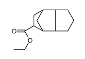 ethyl octahydro-4,7-methano-1H-indene-5-carboxylate结构式