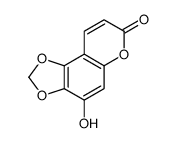 4-hydroxy-[1,3]dioxolo[4,5-f]chromen-7-one Structure