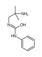 1-(2-amino-2-methylpropyl)-3-phenylurea Structure