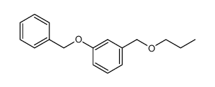 3-(3-Benzyloxy)benzyloxypropane Structure
