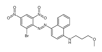 4-[(2-bromo-4,6-dinitrophenyl)azo]-N-(3-methoxypropyl)naphthalen-1-amine picture