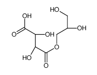 (2R,3R)-4-(2,3-dihydroxypropoxy)-2,3-dihydroxy-4-oxobutanoic acid结构式