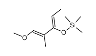 (1E,3Z)-1-methoxy-2-methyl-3-[(trimethylsilyl)oxy]-penta-1,3-diene picture