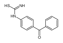 (4-benzoylphenyl)thiourea Structure