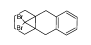 11,11-dibromo-1,2,3,4,9,10-hexahydro-4a,9a-methanoanthracene结构式