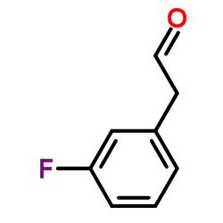 (3-Fluorophenyl)acetaldehyde Structure