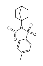 N-(1-norbornyl)-N-nitro-4-toluenesulfonamide结构式