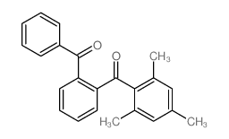 (2-benzoylphenyl)-(2,4,6-trimethylphenyl)methanone structure