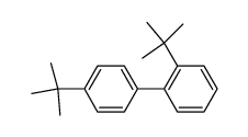 2,4'-di(tert-butyl)biphenyl结构式