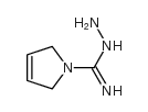 1H-Pyrrole-1-carboximidicacid,2,5-dihydro-,hydrazide(9CI) Structure
