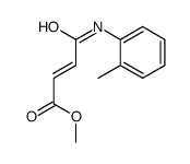 methyl 4-(2-methylanilino)-4-oxobut-2-enoate结构式