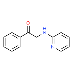 Acetophenone, 2-[(3-methyl-2-pyridyl)amino]- (8CI)结构式