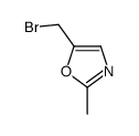 5-(Bromomethyl)-2-methyl-1,3-oxazole Structure