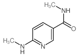 6-Methylamino-3-(n-methyl)-nicotinamide Structure