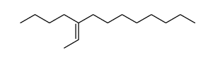 3-butyl,2-undecene Structure
