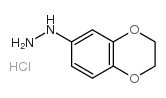 (2,3-dihydro-benzo[1,4]dioxin-6-yl)-hydrazine hydrochloride结构式