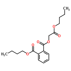 2-Butoxy-2-oxoethyl butyl phthalate Structure