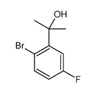 2-(2-bromo-5-fluorophenyl)propan-2-ol Structure