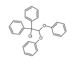 chloro-diphenyl-acetaldehyde diphenylacetal结构式