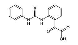 [2-(N'-phenyl-thioureido)-phenyl]-glyoxylic acid Structure