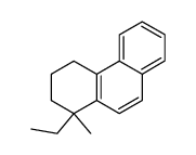 1-ethyl-1-methyl-1,2,3,4-tetrahydro-phenanthrene Structure