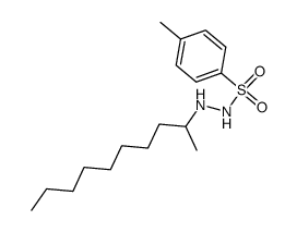 N-(2-n-decyl)-N'-tosylhydrazine Structure