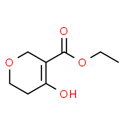 Ethyl 4-hydroxy-5,6-dihydro-2H-pyran-3-carboxylate Structure