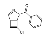 (6-chloro-3,4-diazabicyclo[3.2.0]hepta-2,6-dien-4-yl)-phenylmethanone Structure
