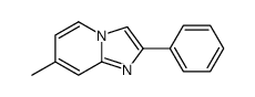 Imidazo[1,2-a]pyridine, 7-methyl-2-phenyl- structure